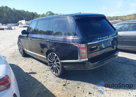 2014 Land Rover Range Rover 5.0L V8 Supercharged Autobiography from USA, damaged, VIN SALGV3TF9EA162981
